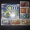 TIMBRE ROMANIA LP 1184 LP 1185 1987 BASME DE PETRE ISPIRESCU SERIE COLITA MNH