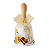 Clopotel Craciun ceramica multicolora IP &Oslash; 5 cm x 10 H