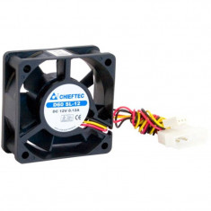 Ventilator Chieftec AF-0625S Viteza de rotatie 2200 RPM 12V 21dB 13CFM Negru foto