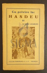 Cu privire la Hasdeu foto