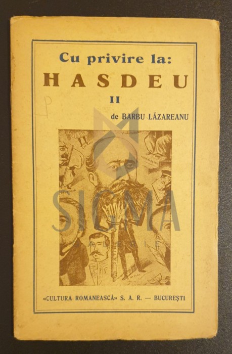 Cu privire la Hasdeu