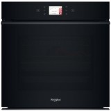 Cuptor incorporabil Whirlpool WOI98MPT2SBA, Electric, Autocuratare pirolitica + hidrolitica, 73 l, Clasa A+, 6th Sense, negru