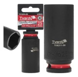 Cheie tubulara de impact in 6 puncte 1 / 2&quot;, 25 mm, Cr-Mo, Tvardy T00211-25