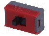 Intrerupator glisant, 2 pozitii, DPDT, ON-ON, NKK SWITCHES - SS22SDP2