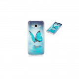 Husa Silicon Samsung Galaxy A3 a300&nbsp;Blue Butterfly&nbsp;
