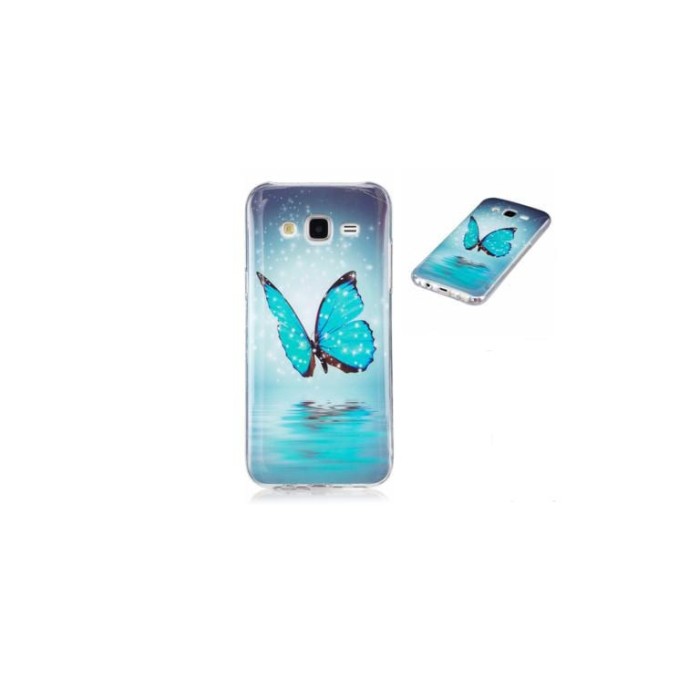 Husa Silicon Samsung A3 a300&nbsp;Blue Butterfly&nbsp;