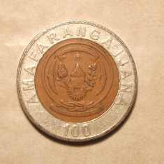 RWANDA 100 FRANCS 2007