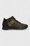 Timberland pantofi Sprint Trekker Mid Fab Wp barbati, culoarea verde