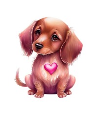 Sticker decorativ Catel, Roz, 65 cm, 5909ST foto