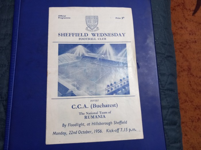 program Sheffield Wednesday - C C A