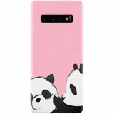Husa silicon pentru Samsung Galaxy S10, Panda