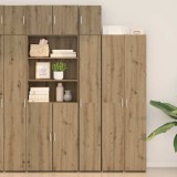 Dulap de Stocare Subțire Stejar 30x42.5x225 cm Lemn prelucrat