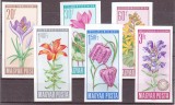 DB1 Flora Flori 1966 Ungaria 6 v. MNH NDT., Nestampilat