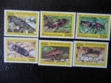 Guineea -Insecte-serie completa,nestampilate MNH