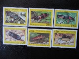 Guineea -Insecte-serie completa,nestampilate MNH, Nestampilat