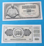Bancnota - Jugoslavia Iugoslavia 500 Dinari 1978 - in stare foarte buna