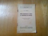 CATEVA OBSERVATIUNI CU PRIVIRE LA TARGUSOARELE DIN MOLDOVA - V. Tufescu - 1938