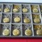 CEAS DE BUZUNAR, LOT DE 18 BUC PLUS CUTIE DE PREZENTARE