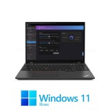 Laptop Lenovo T16 Gen 2, i7-1370P, 32GB DDR5, SSD, 16 inci Full HD, Win 11 Home