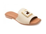 Cumpara ieftin Papuci FLAVIA PASSINI bej, 13234, din piele naturala