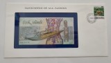 Insula Cook - 3 Dollars 1988 - In plic de prezentare UNC