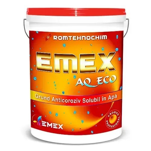 Grund Anticoroziv Hidrosolubil &ldquo;Emex AQ Eco&rdquo; - Rosu - Bid. 5 Kg