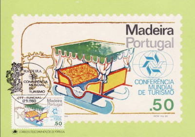 C4550 - Madeira 1980 - carte maxima turism foto