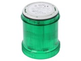 Semnalizator LED Verde 24V IP66 &Oslash;63x76mm