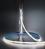 Banda LED COB 10m, 320 LED/m, 12V, 12W/m, Lumina Rece 6500K, Taiere 2.5cm, IP20, Durata 25000h, Decor Craciun, Ultra-Luminos