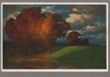 CPIB 23940 - CARTE POSTALA - HERMANN RUDISUHLI KUNSTKARTE - &quot;SOARELE DE TOAMNA&quot;, GERMANIA, CIRCULATA, 1918, STAMPILA, TIMBRU