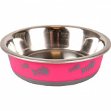 CASTRON FISH BONE FUCHSIA XS 225 ML 12,3 CM/560747 PENTRU CAINI, flamingo