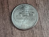 M3 C50 - Quarter dollar - sfert dolar - 2002 - Indiana - D - America USA, America de Nord