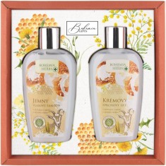 Bohemia Gifts &amp; Cosmetics Bohemia Herbs Honey &amp; Goat Milk set cadou