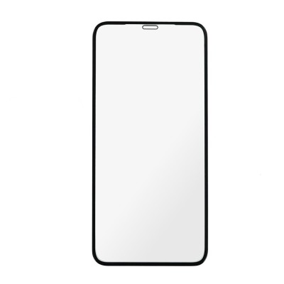 Folie de sticla securizata DEPOX&amp;reg; pentru protectie compatibila iPhone 11 PRO Max/XS Max, 3D, Anti-spy, neagra, acoperire full-cover foto