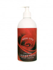 Sapun Lichid VILLAGE COSMETICS Red Rose Cu Trandafir 500 ml foto