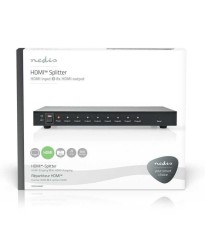 Splitter HDMI 4K 30Hz 8-porturi 1x intrare HDMI - 8x iesiri HDMI Nedis foto