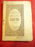 S.Teleajan si A.Pascu - Craiul Vant -Poem Dramatic -Prima Ed. 1925 Bibl.Semanato
