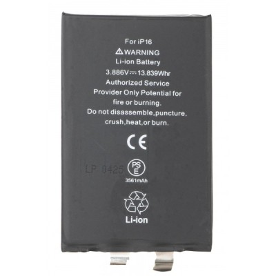 Acumulator pentru Apple iPhone 16, fara Banda Flex BMS foto