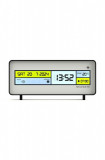 Newgate ceas cu alarmă Futurama LCD Alarm Clock