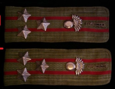 C1 6 - Grade militare - comunism - camasa bluza - colonel infanterie foto