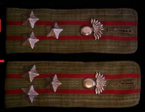 C1 6 - Grade militare - comunism - camasa bluza - colonel infanterie