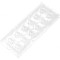 Lentilă LED Dreptunghiulară Transparentă 29-116&deg; 13,1mm