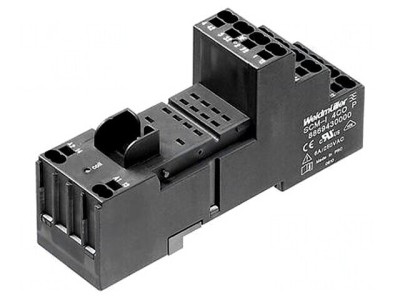 Stativ pentru șină DIN 8 PIN 240VAC 48mm x 28mm foto