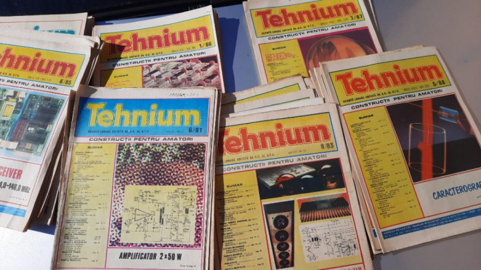 Vand colectie reviste &quot;Tehnium&quot;