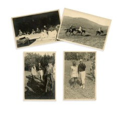 Regele Carol al II-lea la v&acirc;nătoare, patru fotografii de epocă