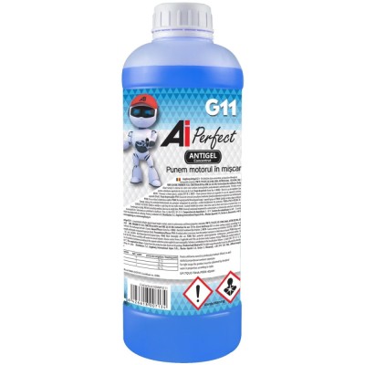 Antigel concentrat Ai Perfect G11 albastru 1L 13034 100AIPG111 foto