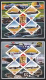 Haiti 2005 - Avioane Militare, 2 Blocuri DE LUX NDT, F. RARE, MNH