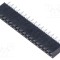 Conector şiruri pini soclu tată PIN 34 drept 2,54mm THT 2x17 SAMTEC