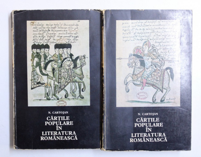 CARTILE POPULARE IN LITERATURA ROMANEASCA - N. CARTOJAN