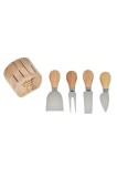 Set 4 cuțite pentru br&acirc;nzeturi și aperitive, oțel inoxidabil, lungime lamă 5 cm